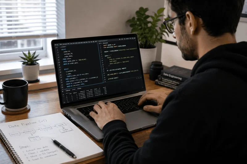 Data Engineering Roadmap: A Step-by-Step Path to a Data Engineer Job in 2026