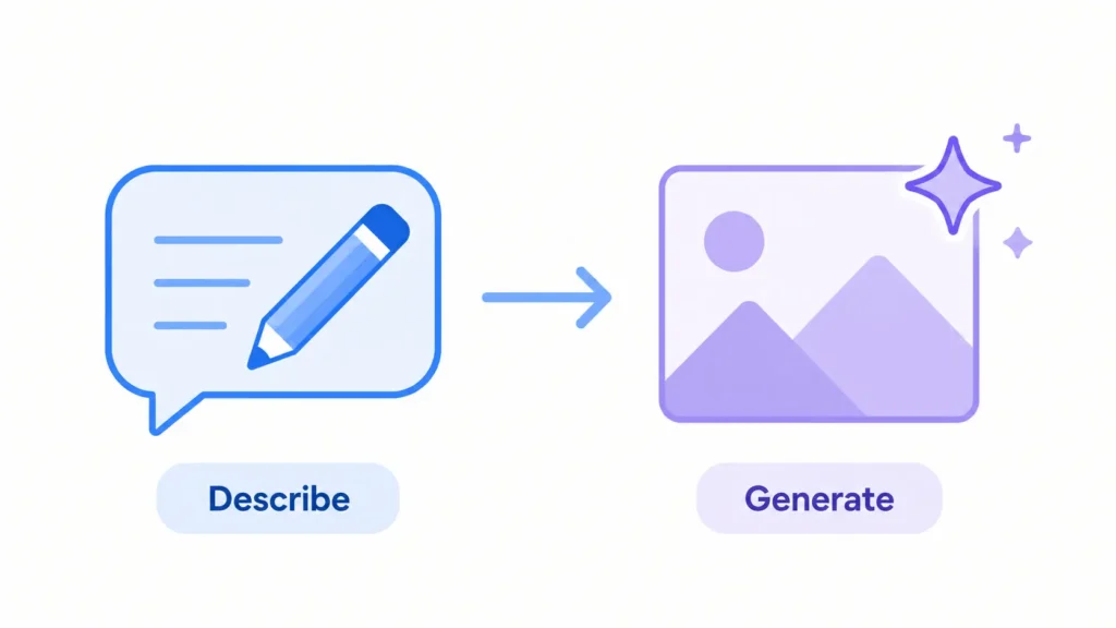Side-by-side close-up comparing a sharp vector mountain icon with a pixelated raster version, labeled Vector and Raster.
