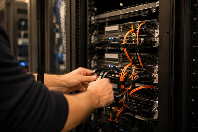 AI infrastructure companies GPU cluster data center