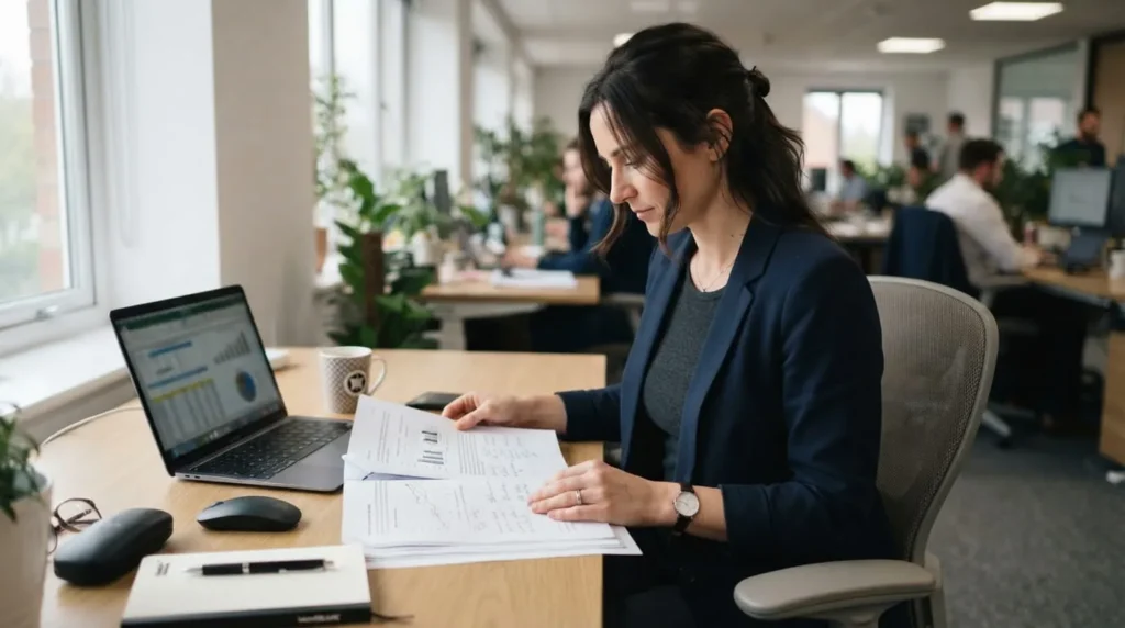 ChatGPT Work agent producing a report, part of the latest ChatGPT updates and features