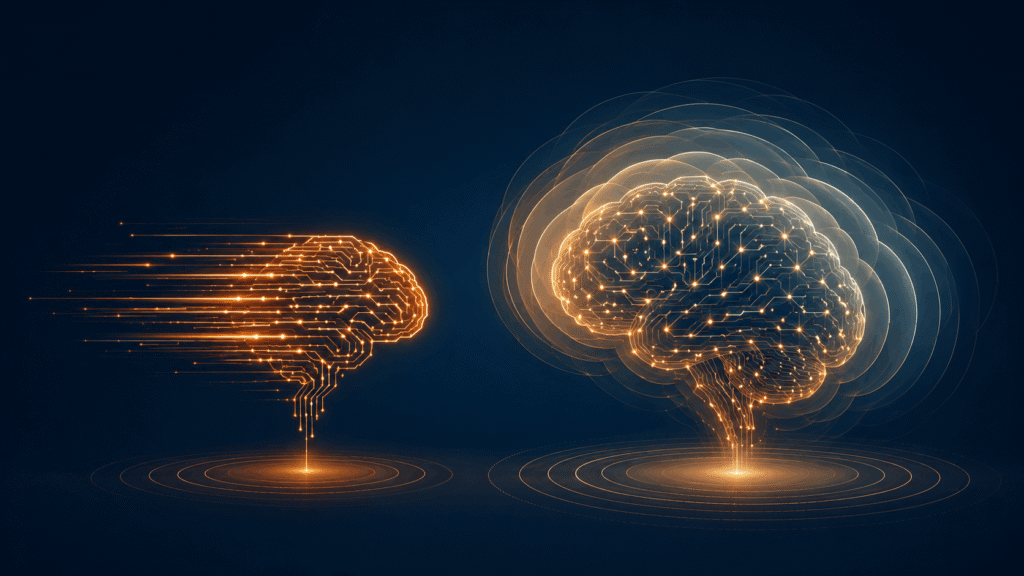 Illustration representing the difference between Claude Opus and Claude Sonnet AI models